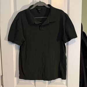 Banana Republic Forest Green Polo Shirt